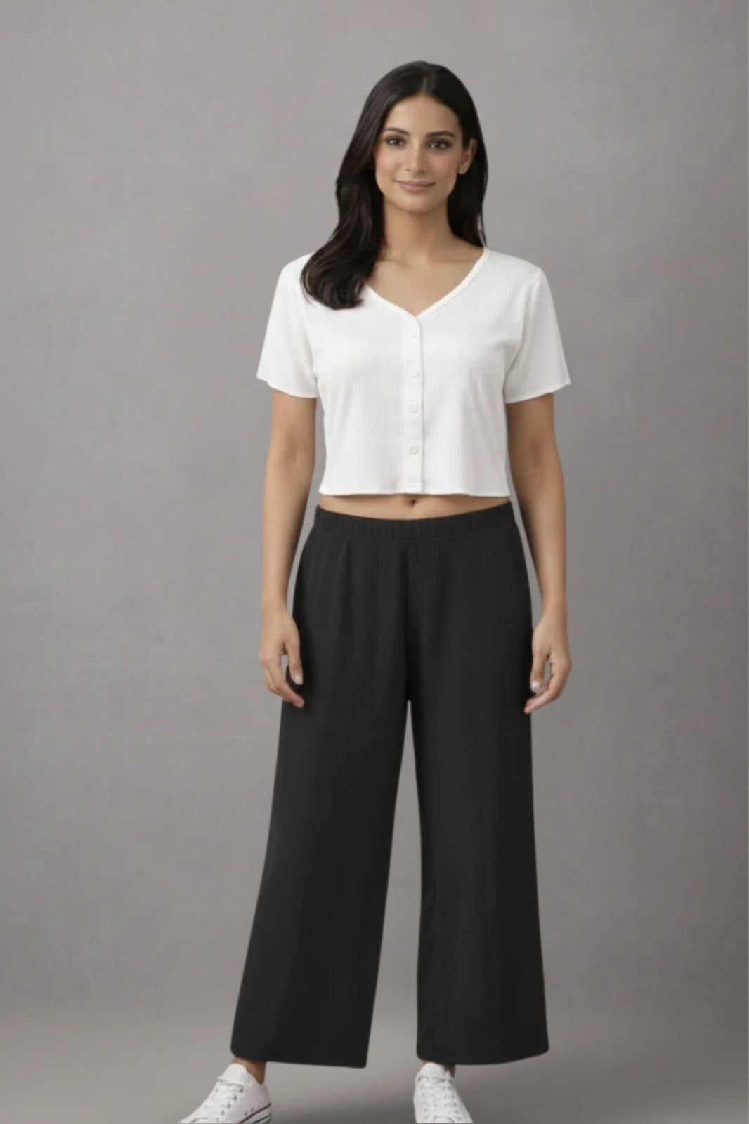 Fawn Zara Rib Palazzo