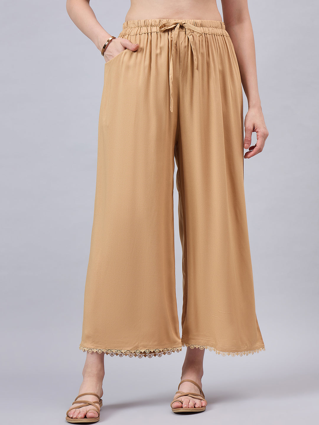 Skin Lace Palazzos