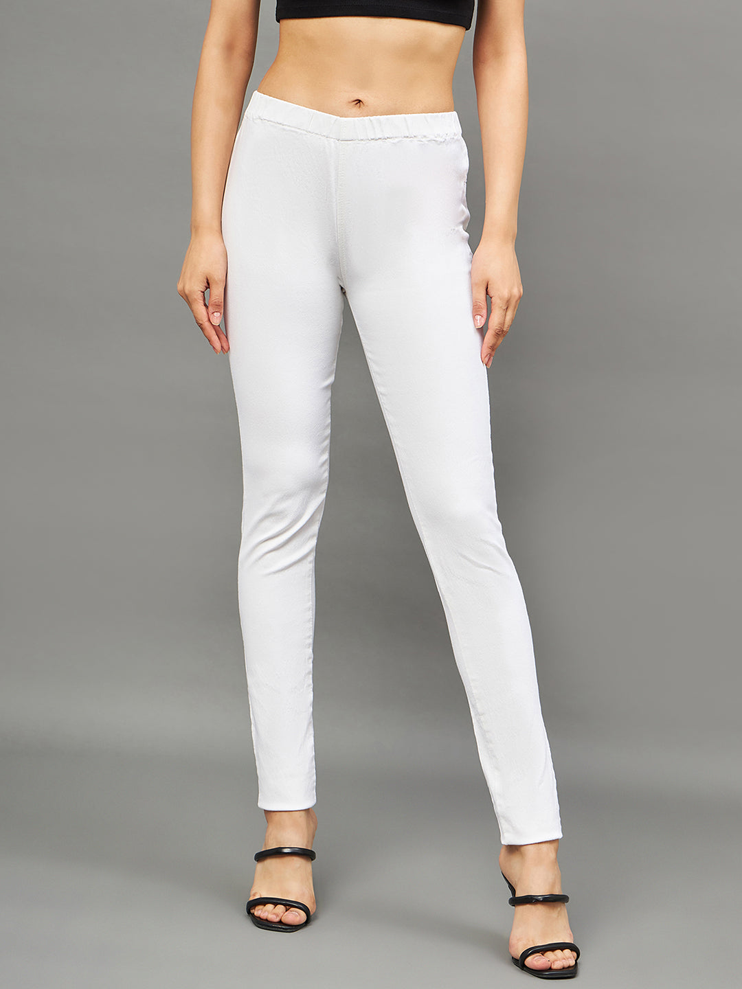 White Jegging