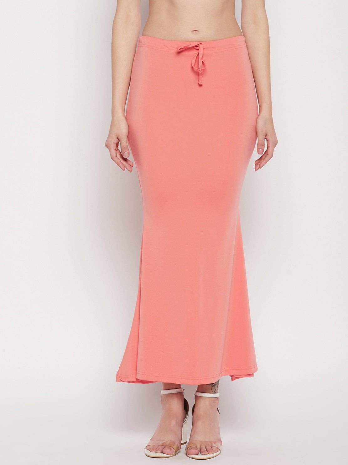Peach Petticoat Saree Shapewear Inskirt L