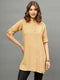 White Solid Coloured Short Kurti - 32" Length