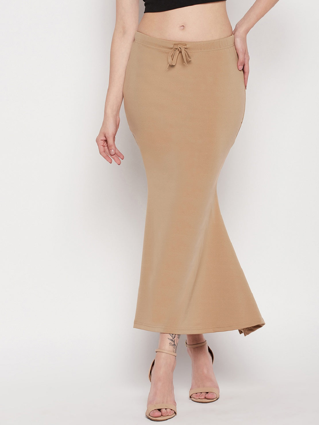 Beige Petticoat Saree Shapewear Inskirt