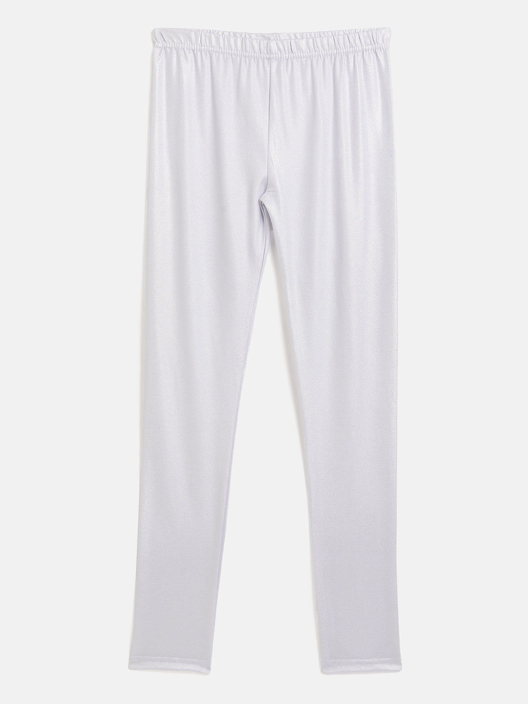White Shimmer Leggings