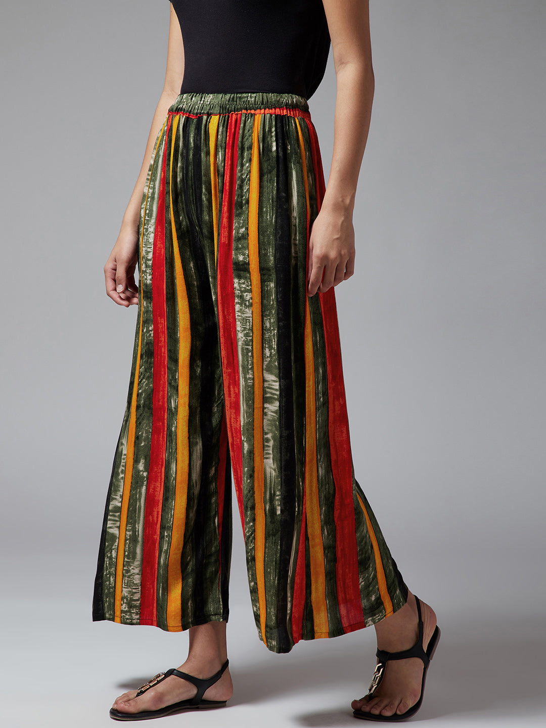 Multicolor Printed Palazzo