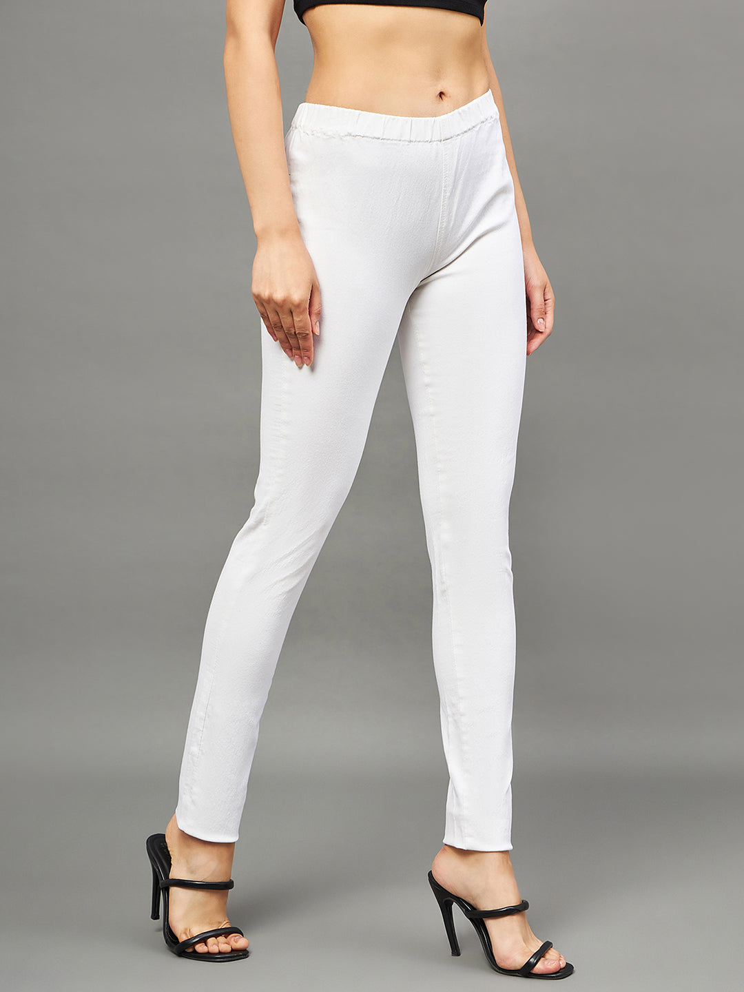 White Jegging