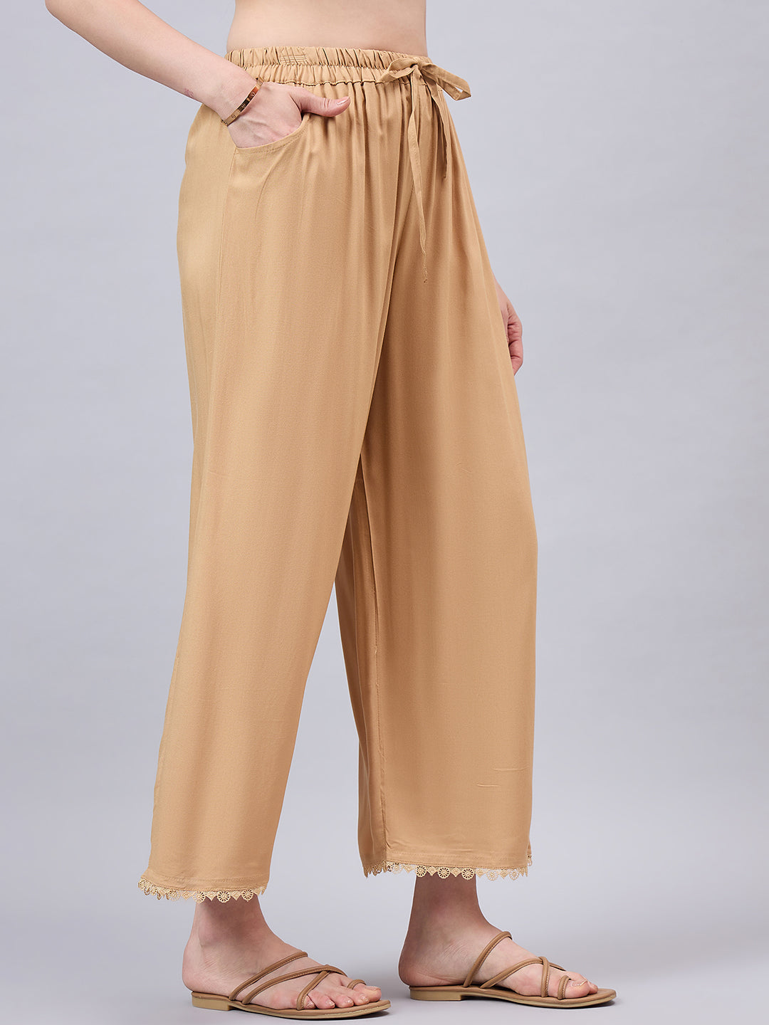 Skin Lace Palazzos