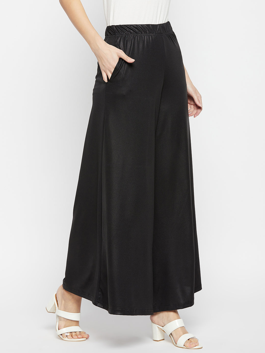 Black Shimmer Palazzo