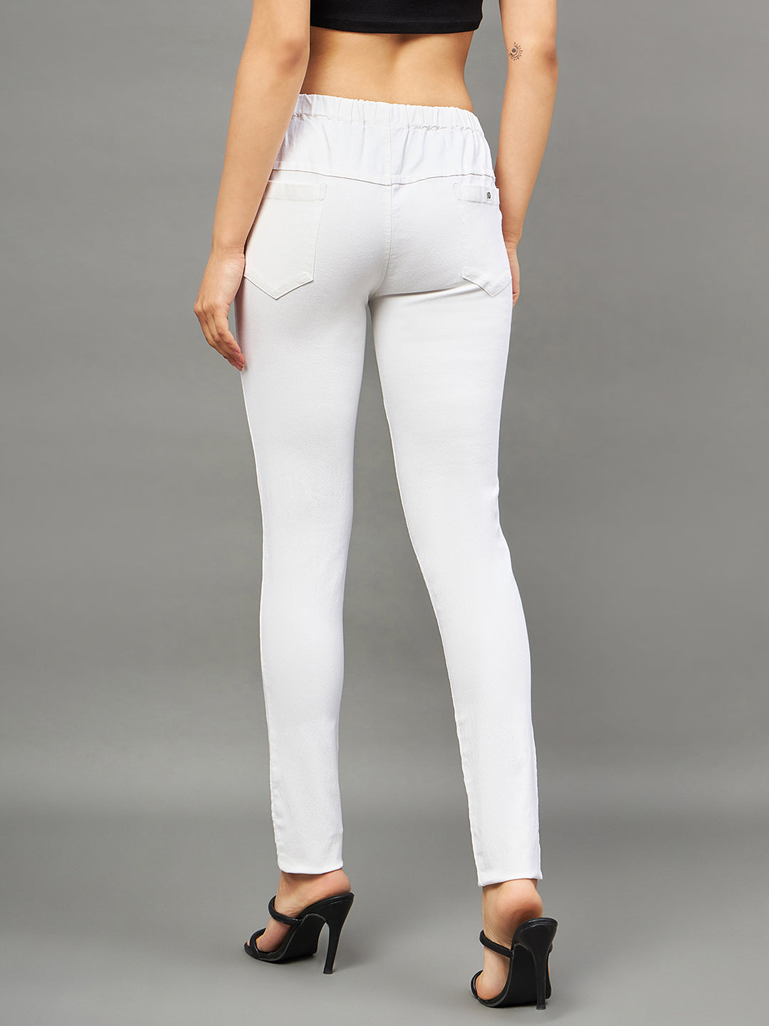 White Jegging