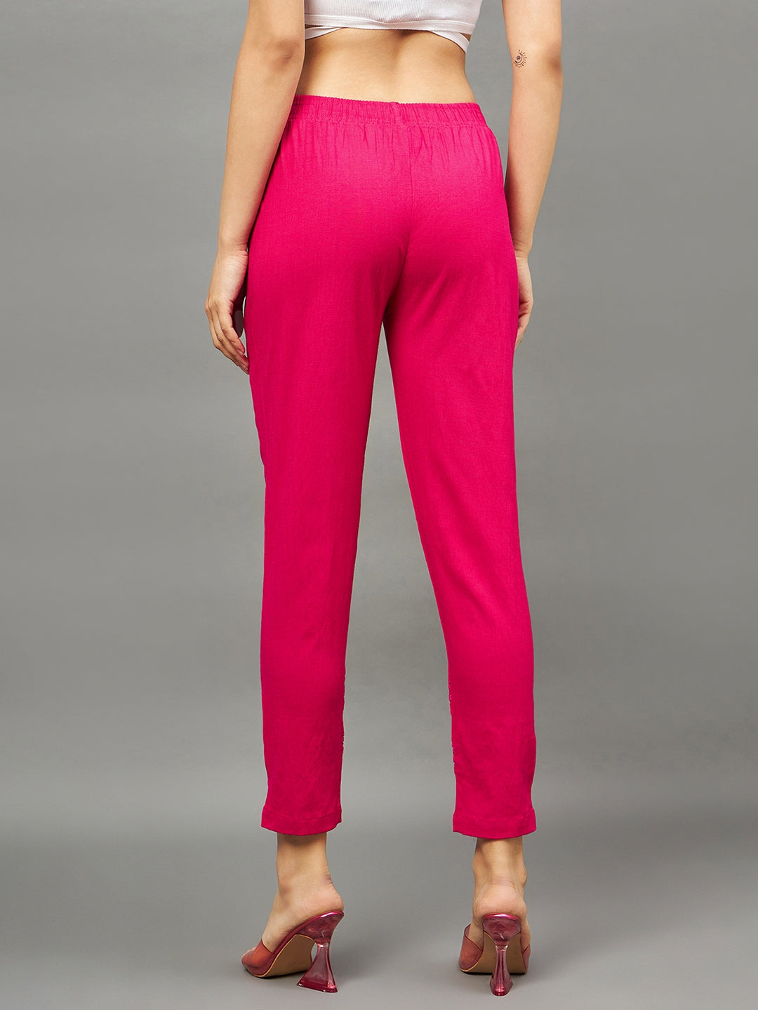 Pink Double Lace Pant