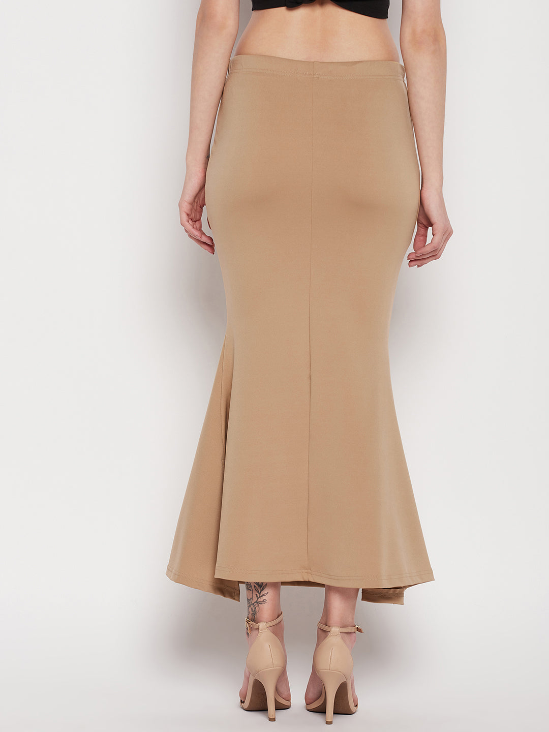 Beige Petticoat Saree Shapewear Inskirt