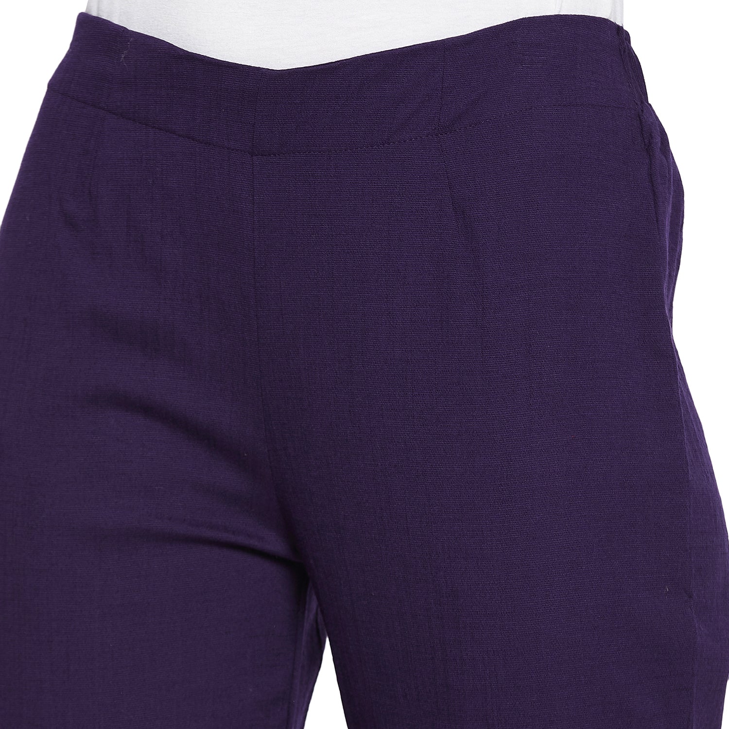 Black Button Pant