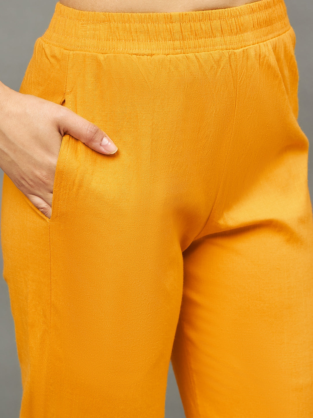 Mustard Double Lace Pants