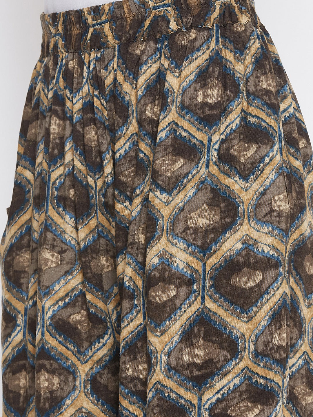 Animal Printed Rayon Palazzo