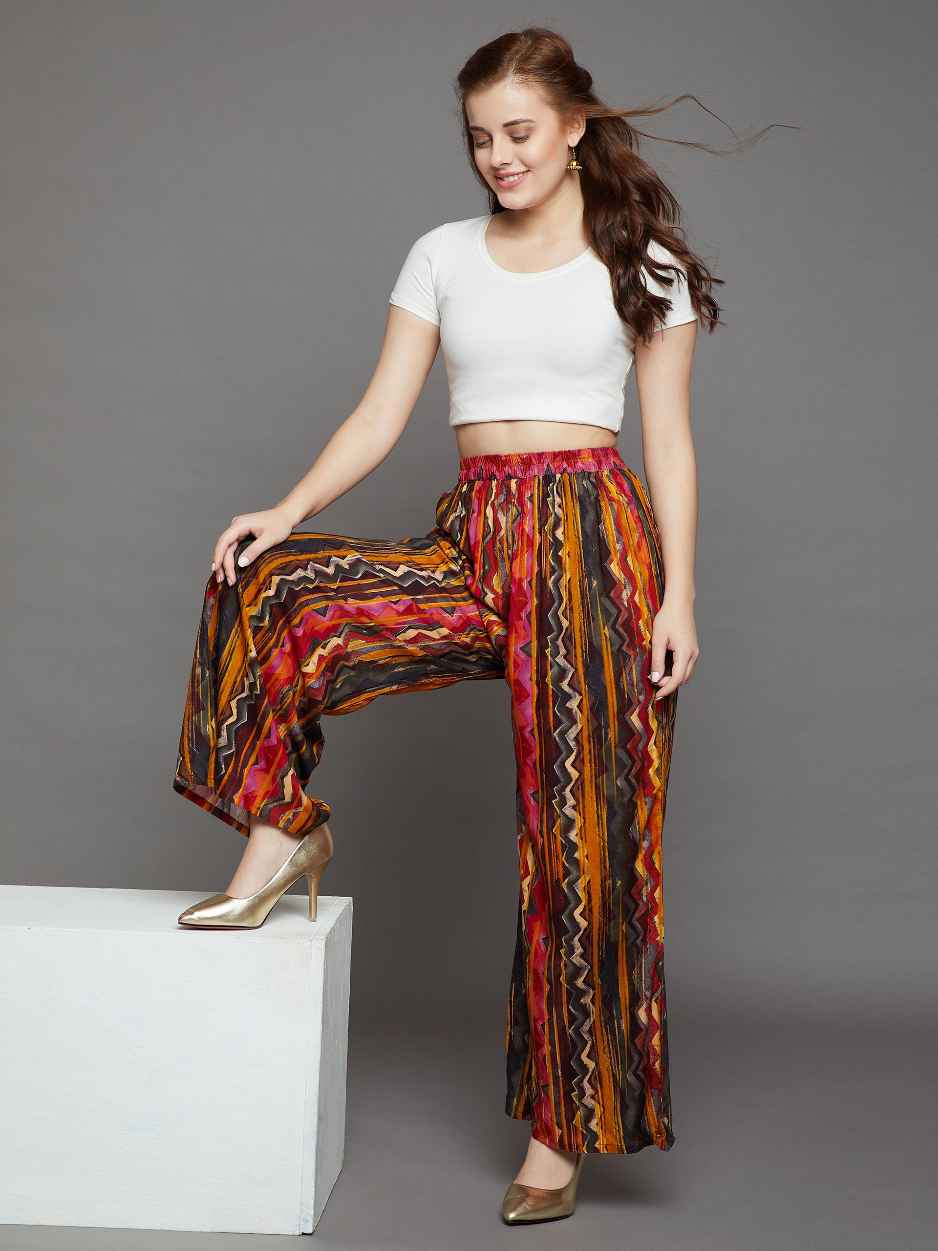 Colorful Printed Palazzo