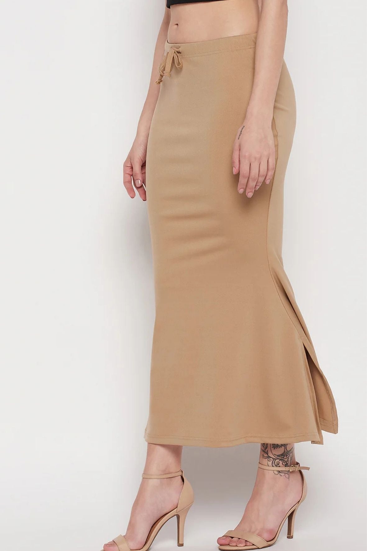 Gold Petticoat Saree Shapewear Inskirt
