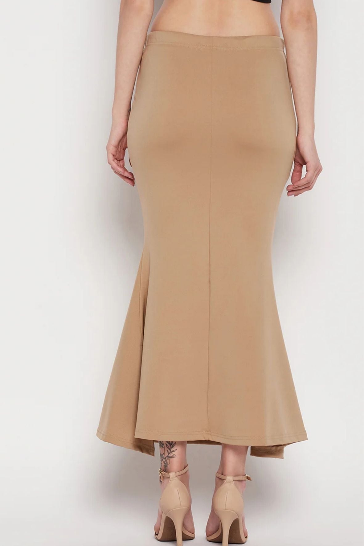 Gold Petticoat Saree Shapewear Inskirt