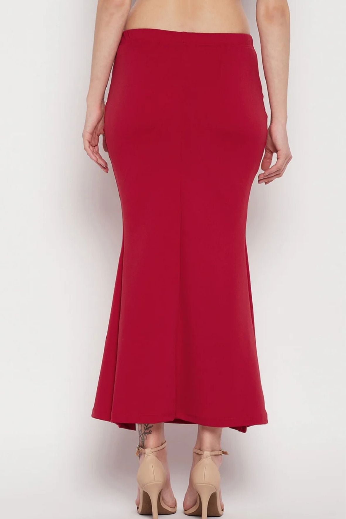 Red Petticoat Saree Shapewear Inskirt