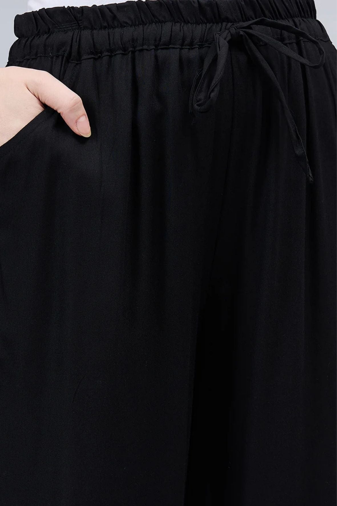 Black Lace Palazzos