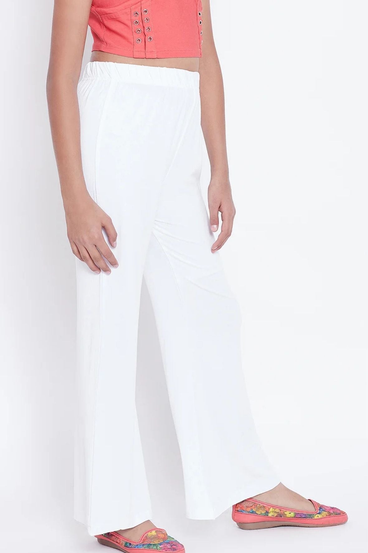 Black Viscose Palazzo