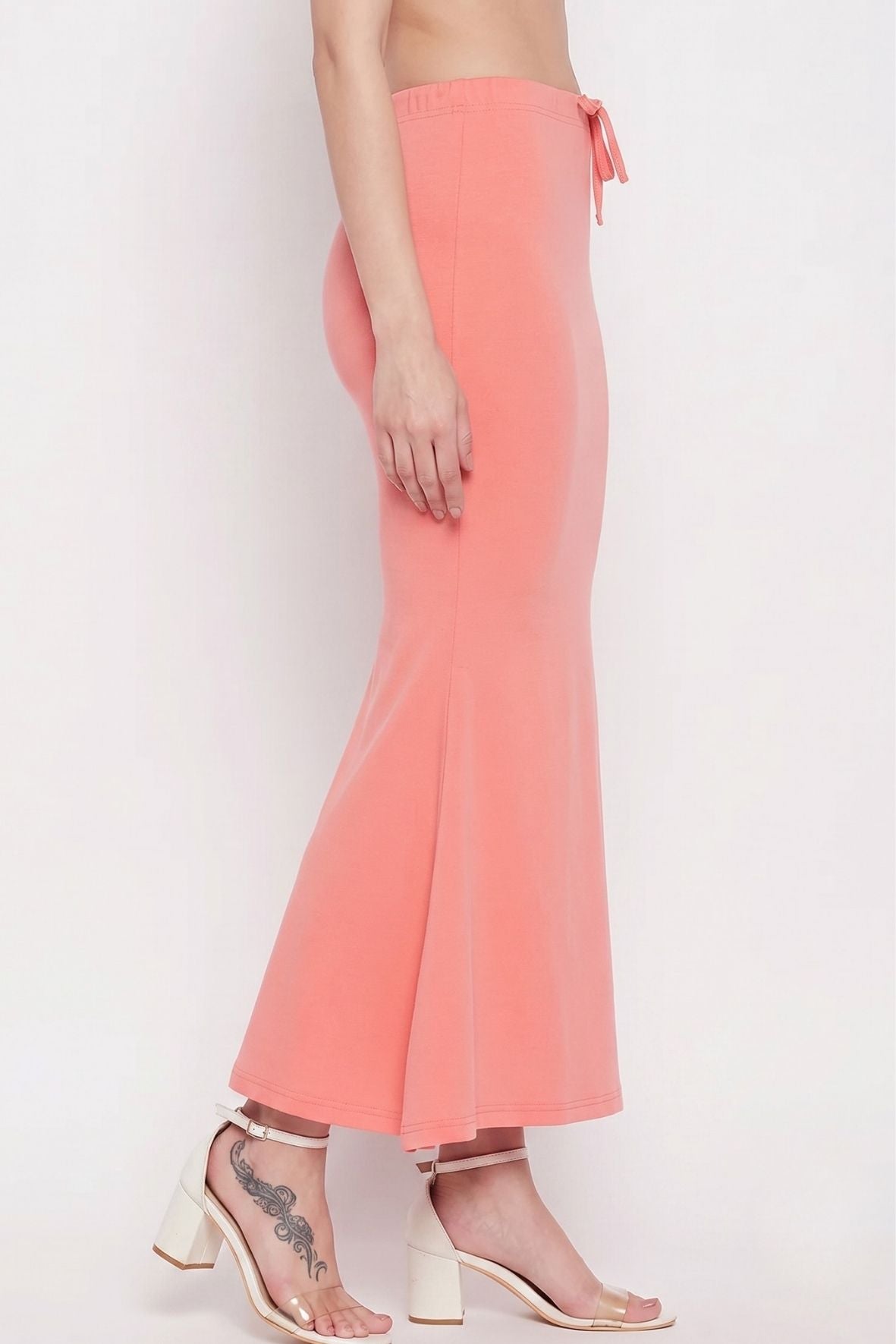Peach Petticoat Saree Shapewear Inskirt