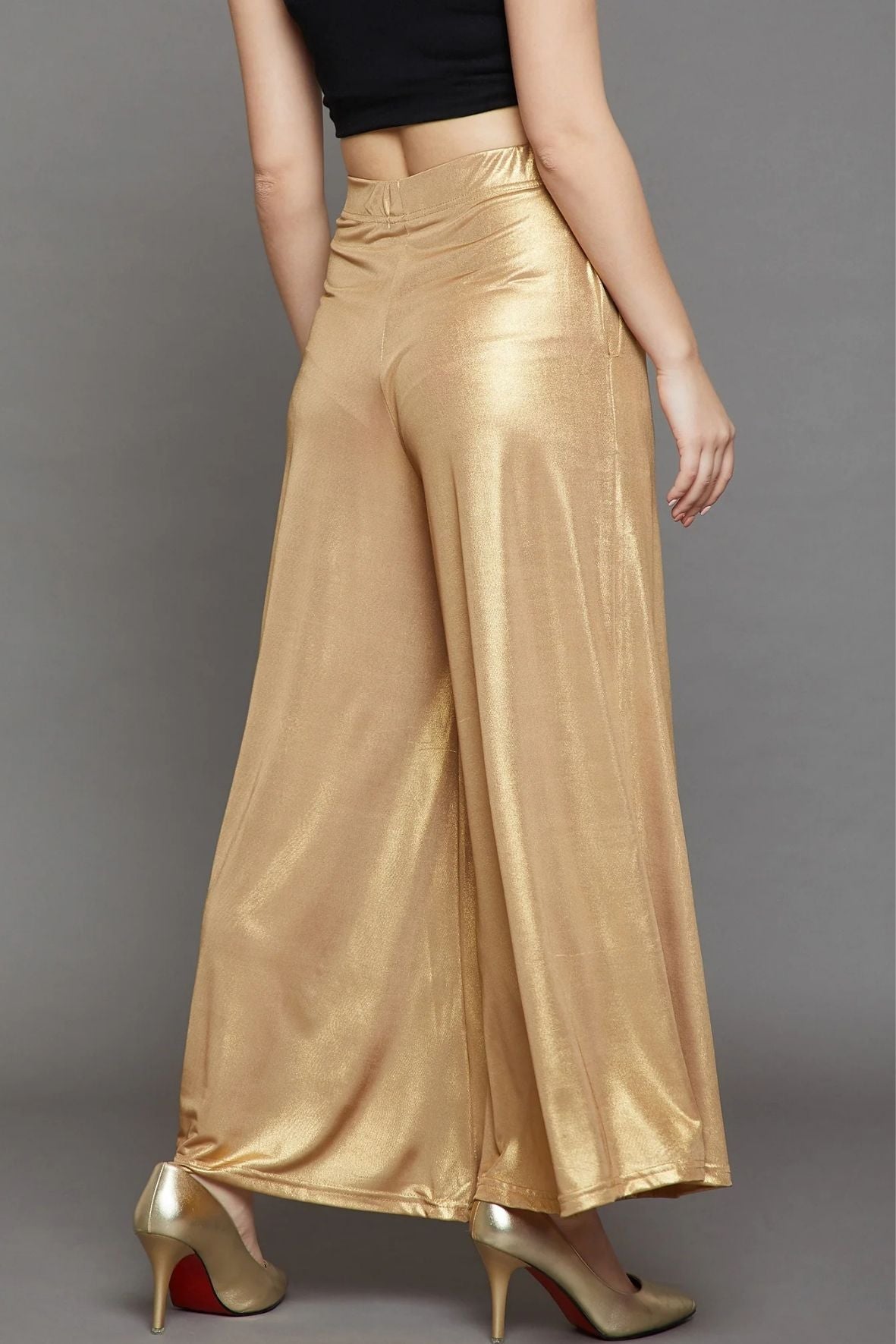 Gold Shimmer Palazzo
