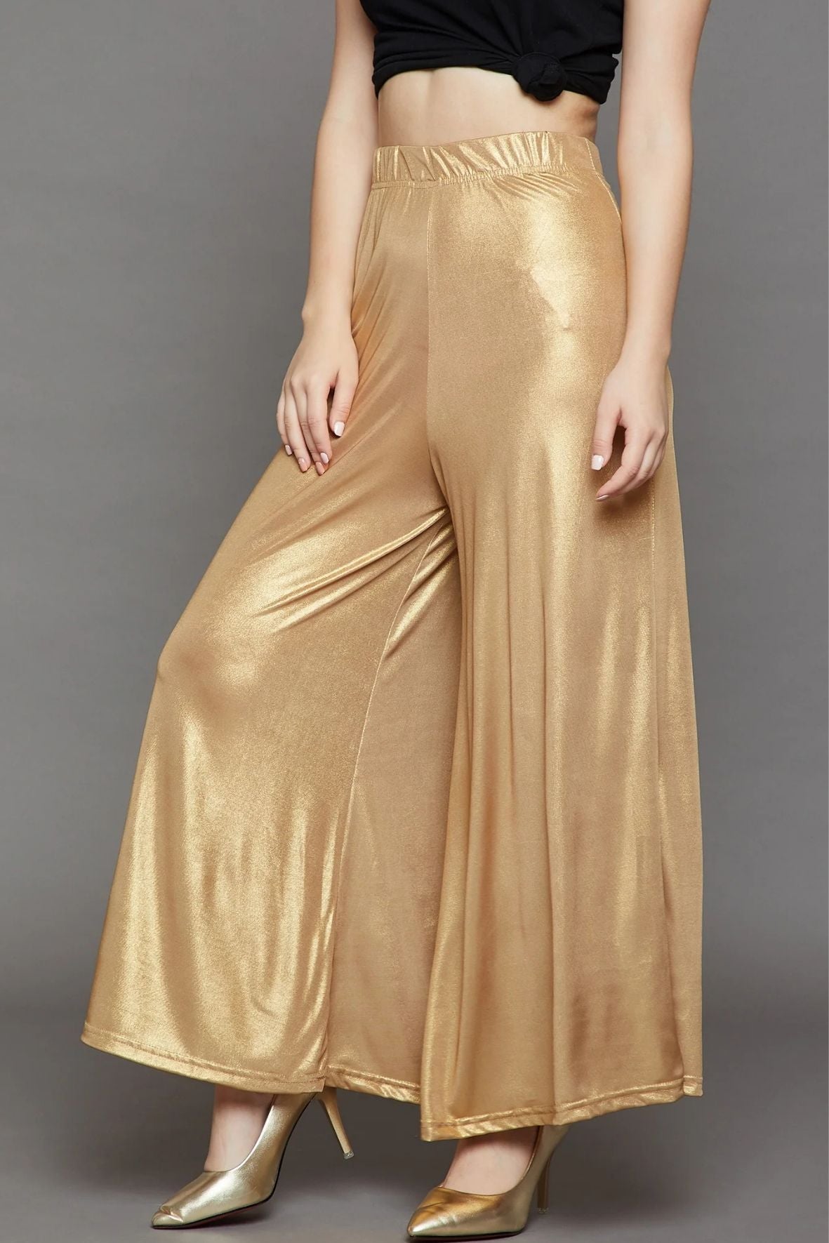 Gold Shimmer Palazzo