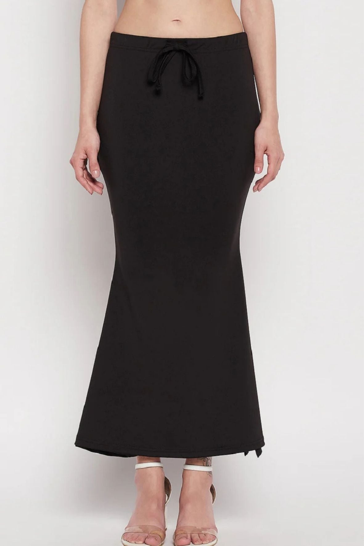 Black Petticoat Saree Shapewear Inskirt