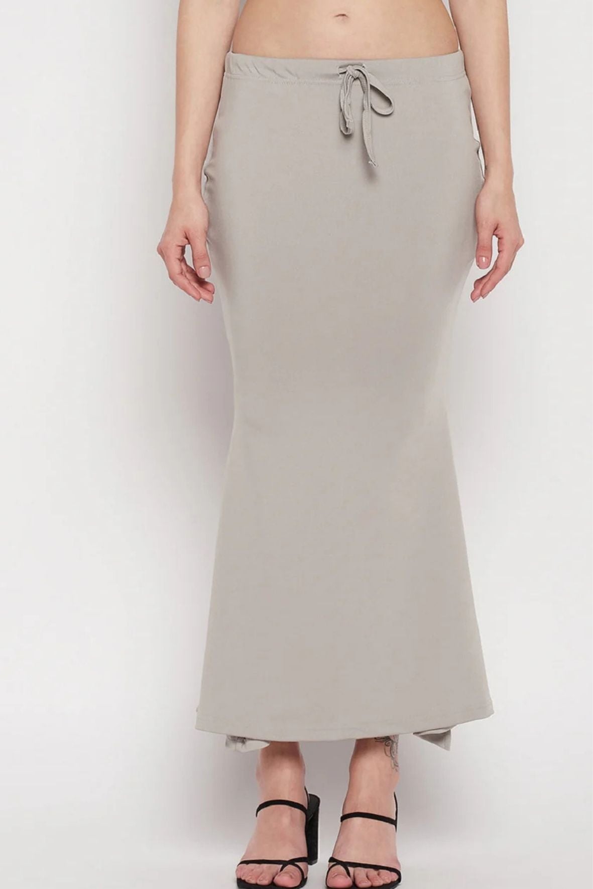 Light Grey Petticoat Saree Shapewear Inskirt