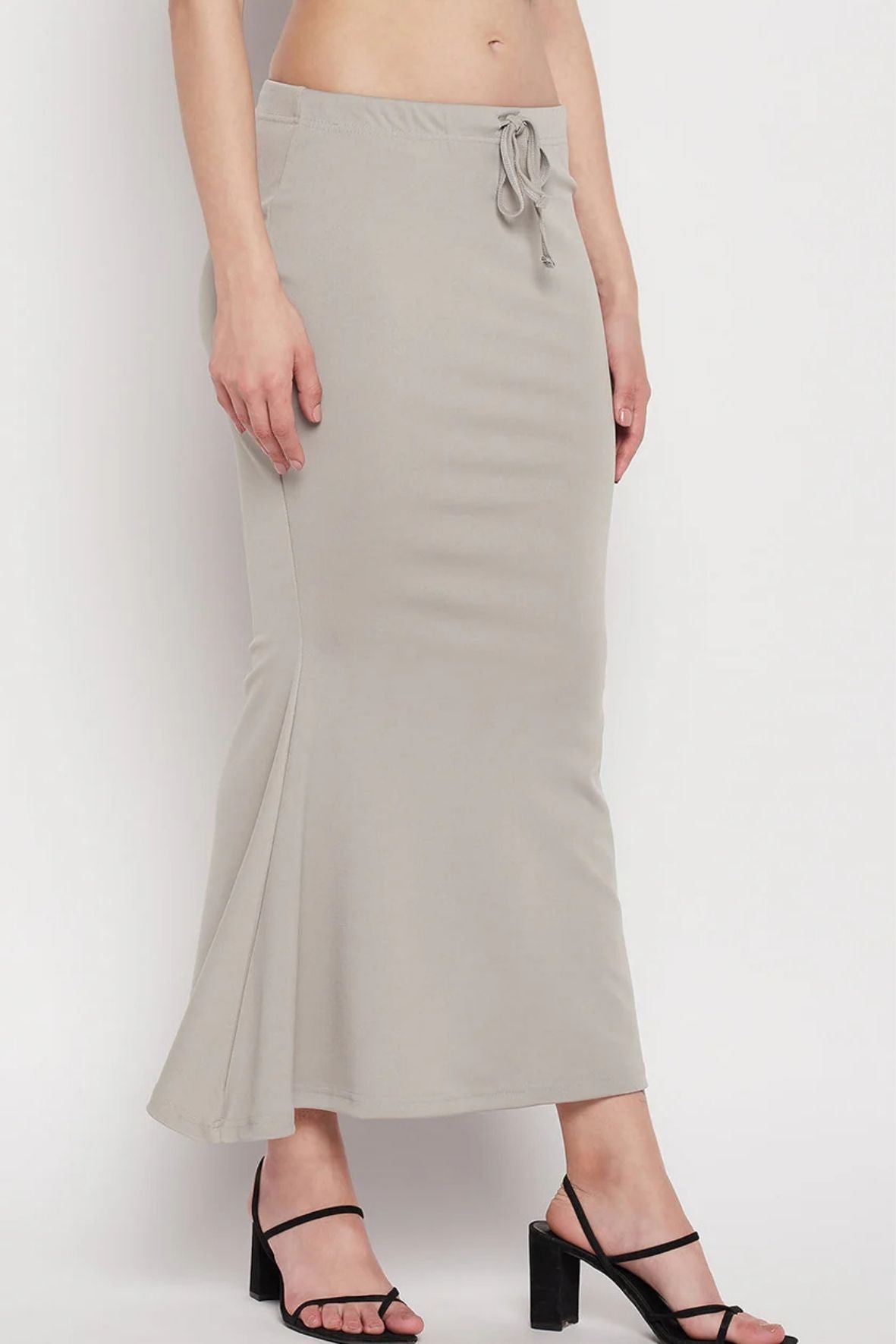 Light Grey Petticoat Saree Shapewear Inskirt
