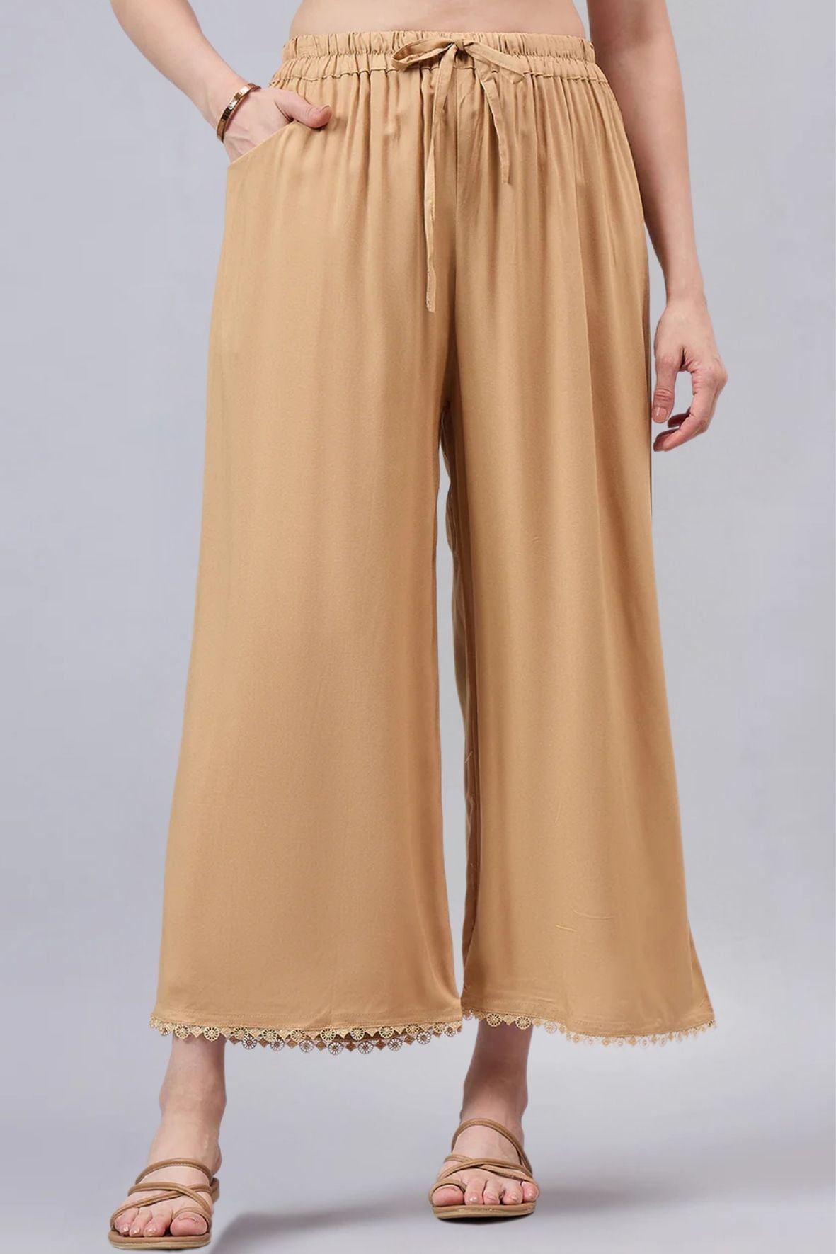 Skin Lace Palazzos