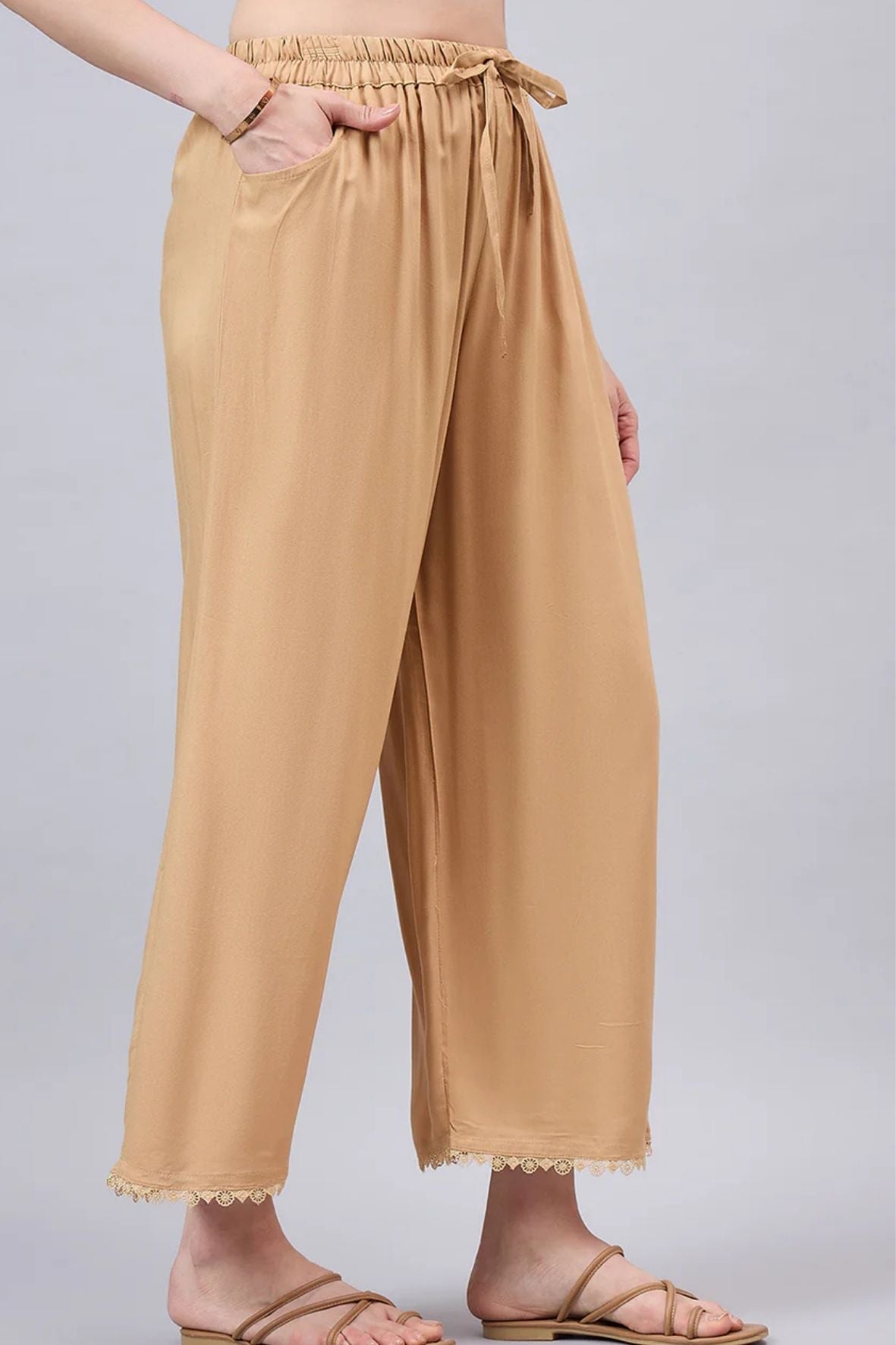 Skin Lace Palazzos