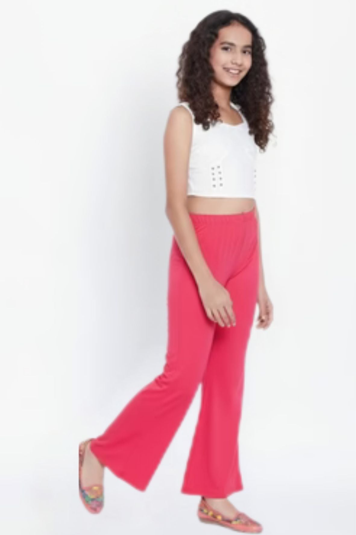 Pink Viscose Palazzo