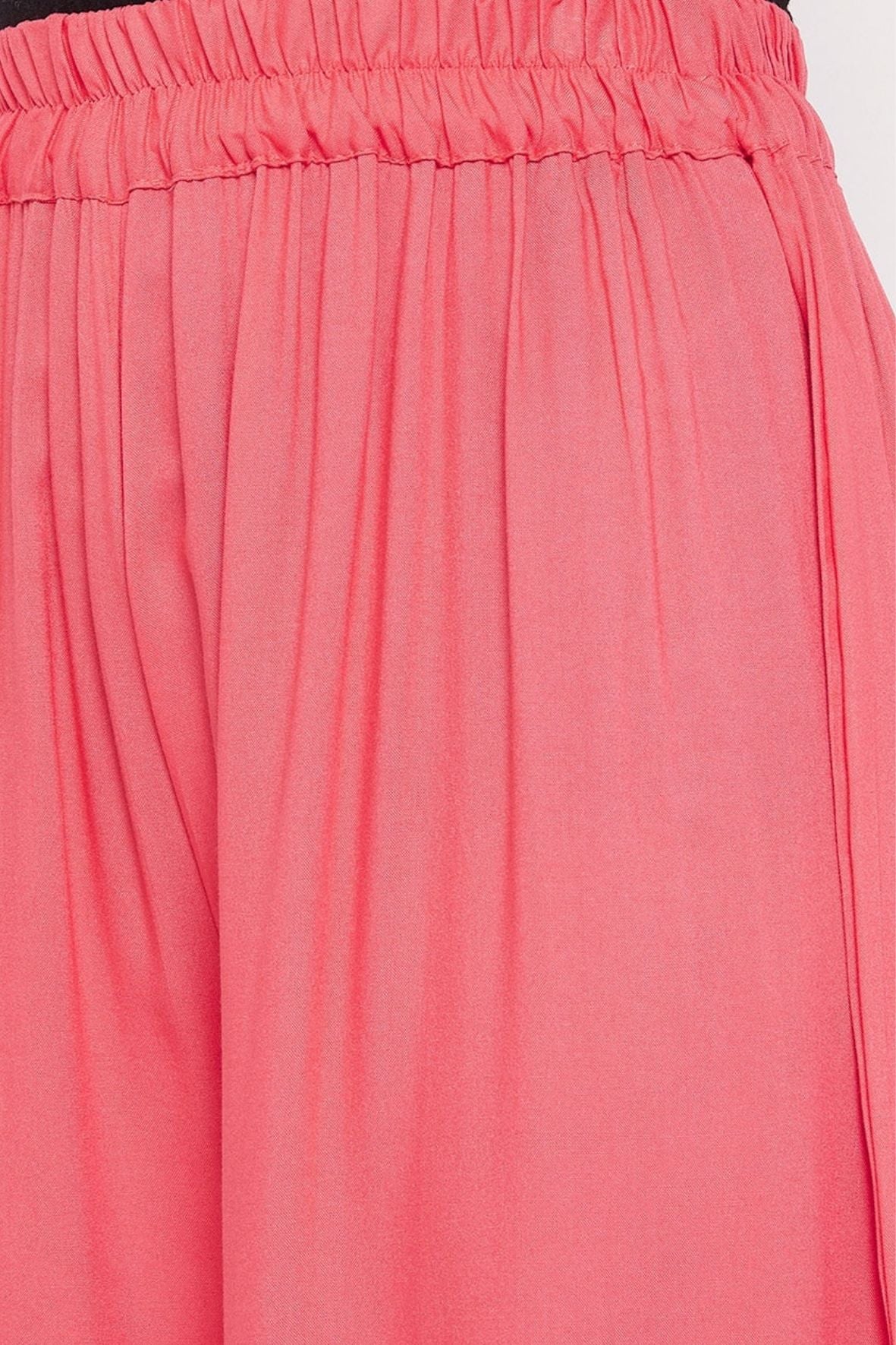 Peach Rayon Palazzo