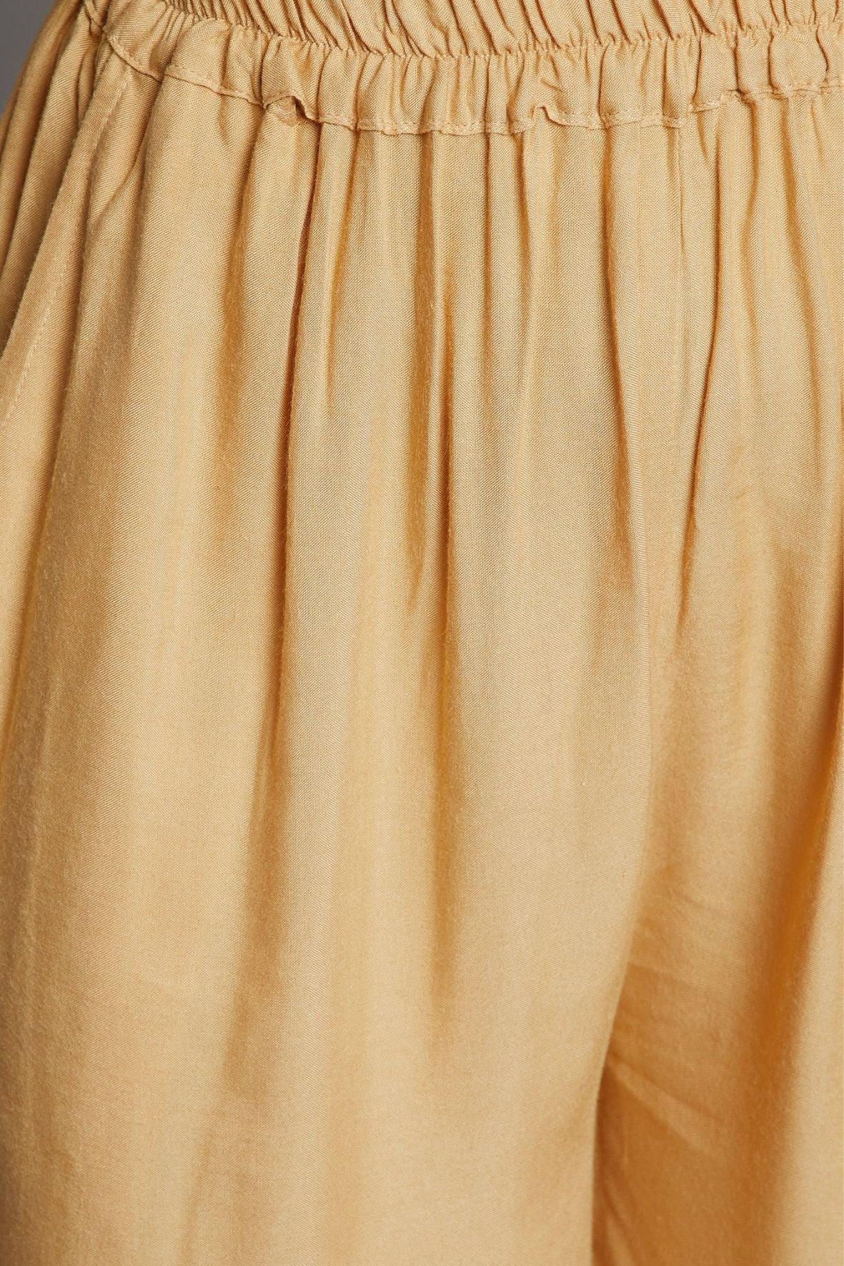 Skin Plain Rayon Palazzo