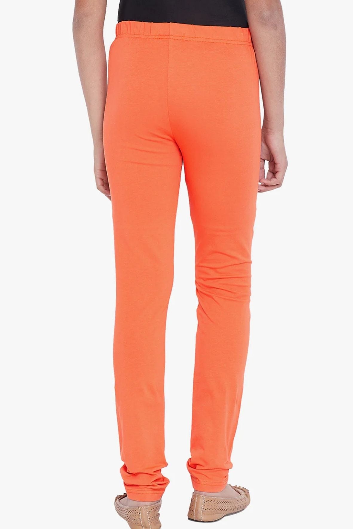 Orange Colour Leggings