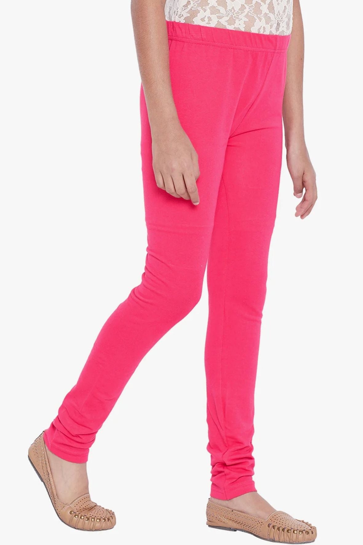Pink Colour Leggings