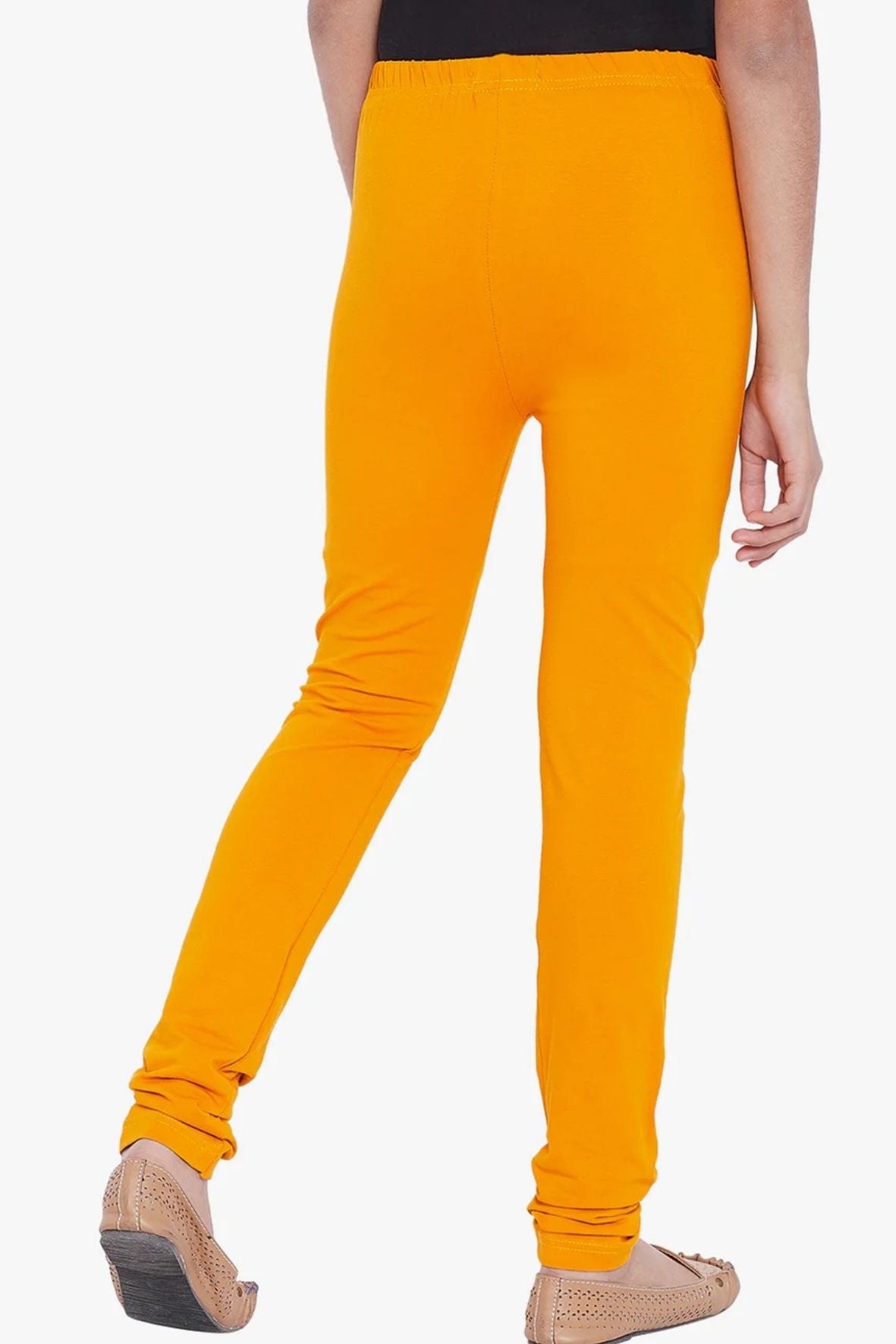 Mango Yellow Colour Leggings