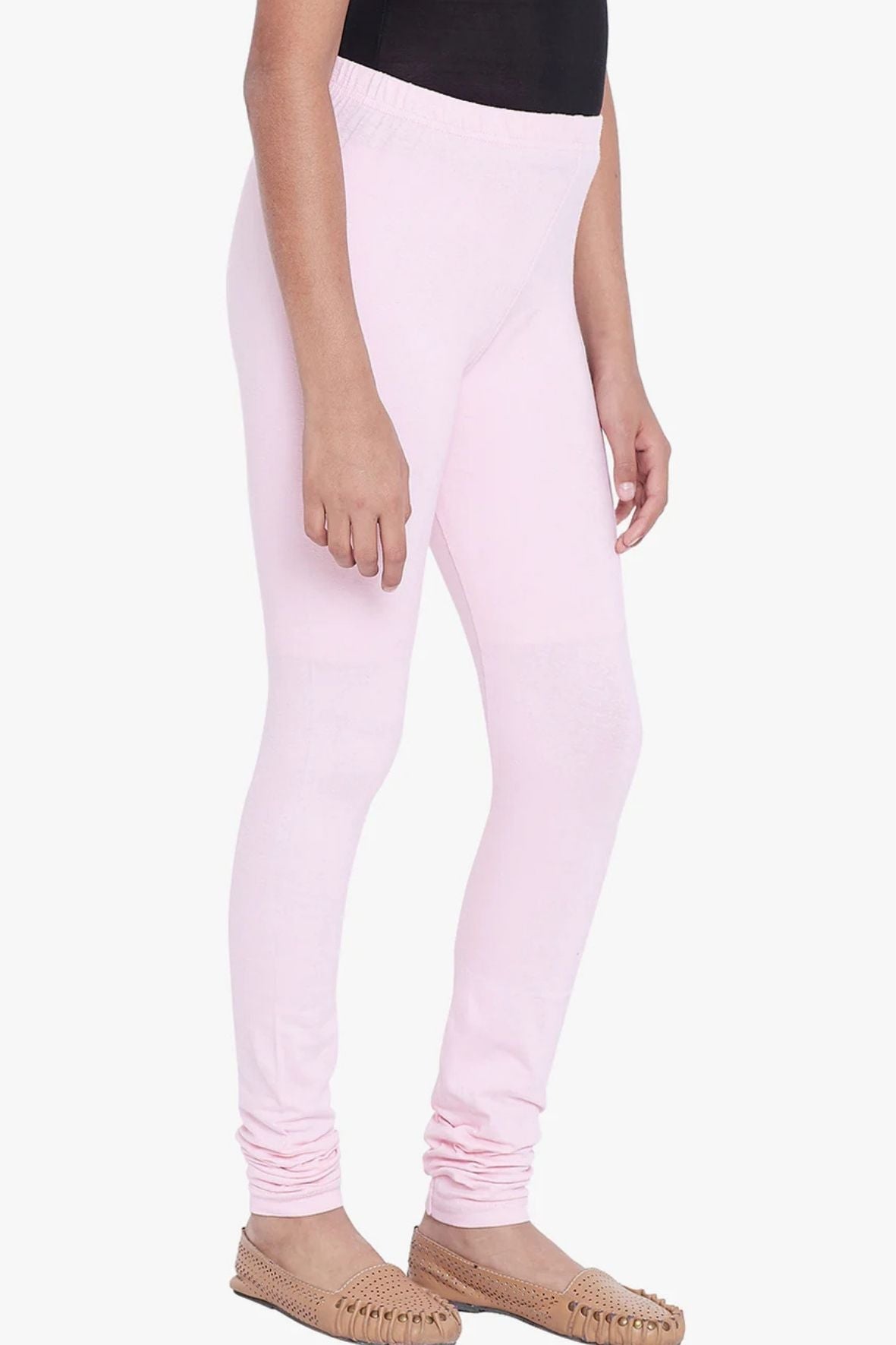 Baby Pink Colour Leggings