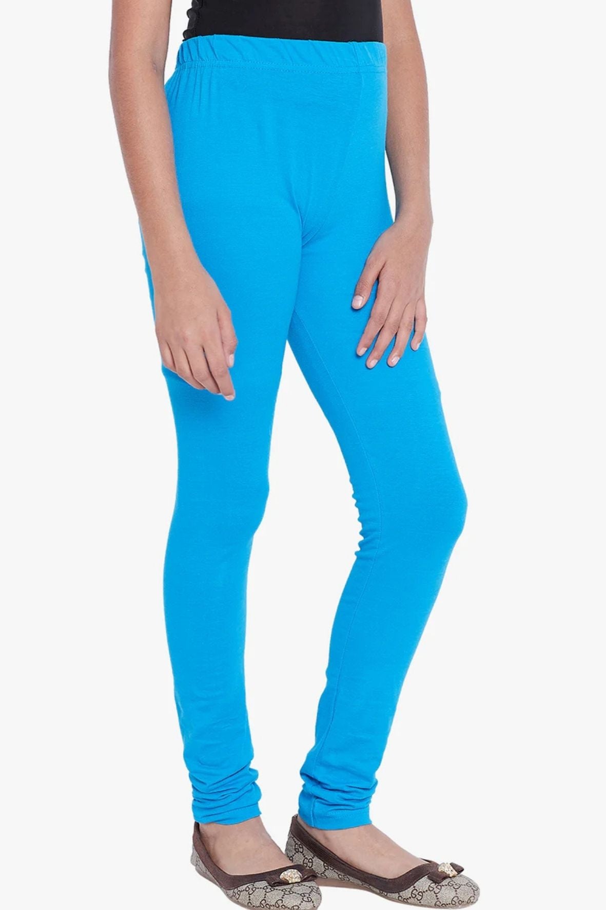 Sky Blue Colour Leggings