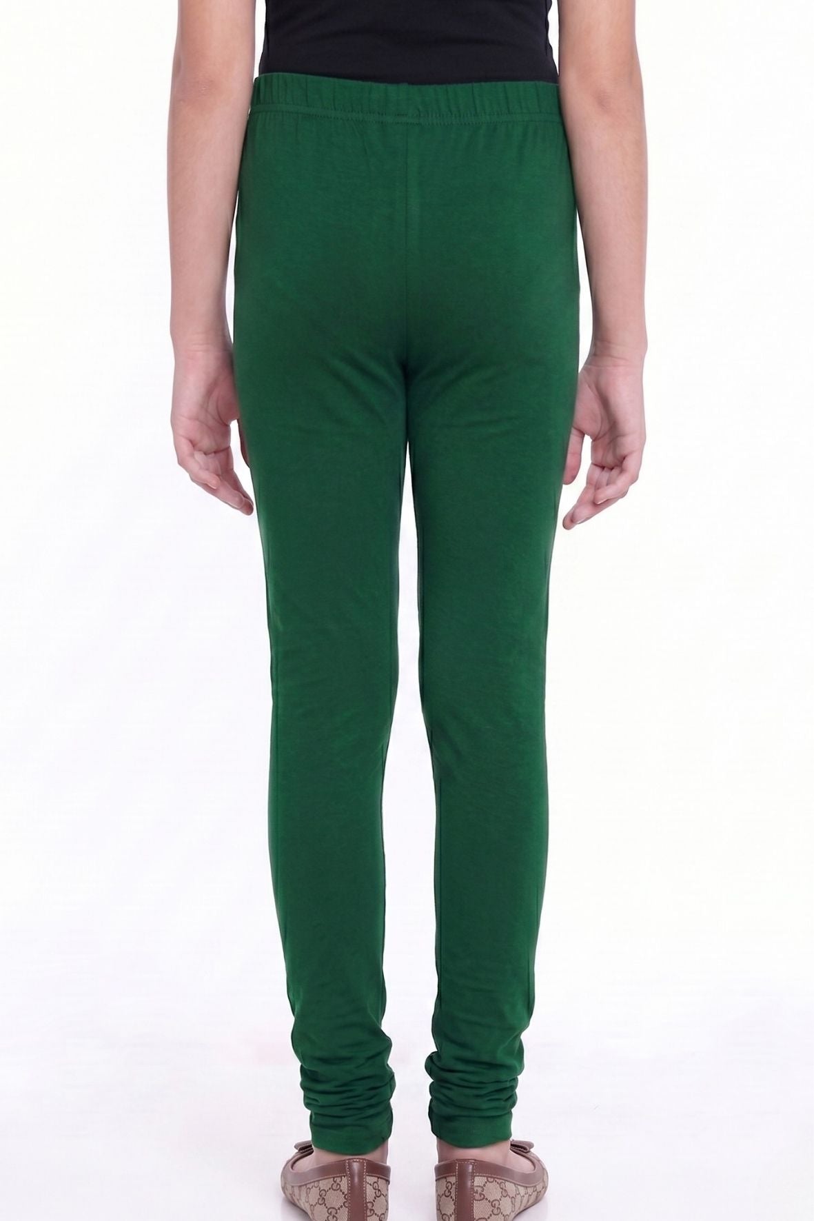 Green Colour Leggings