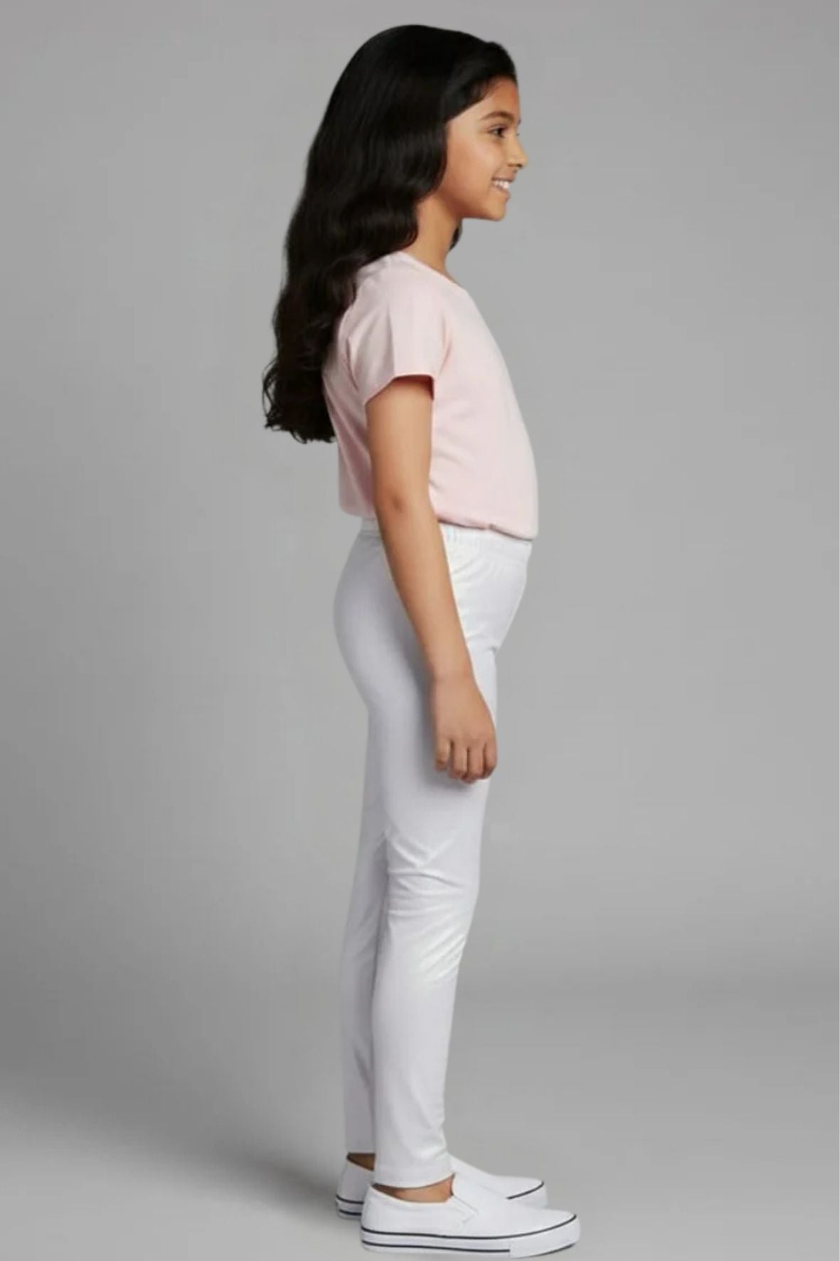 White Shimmer Leggings
