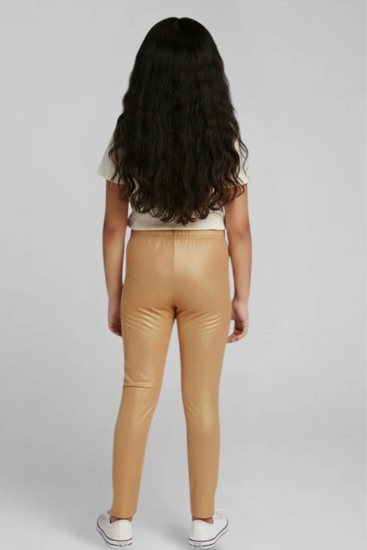 Medium Gold Shimmer Leggings
