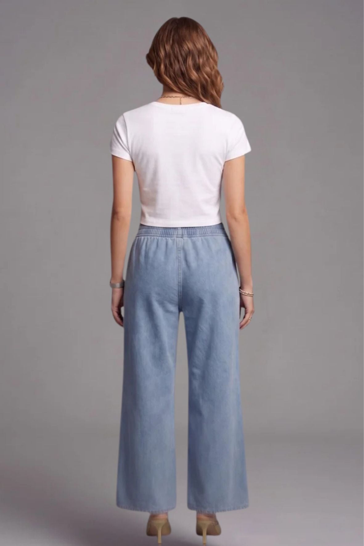 Ice Denim Palazzo