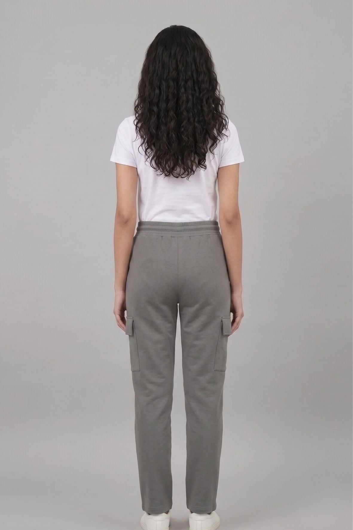 Women’s Grey Cargo Pants
