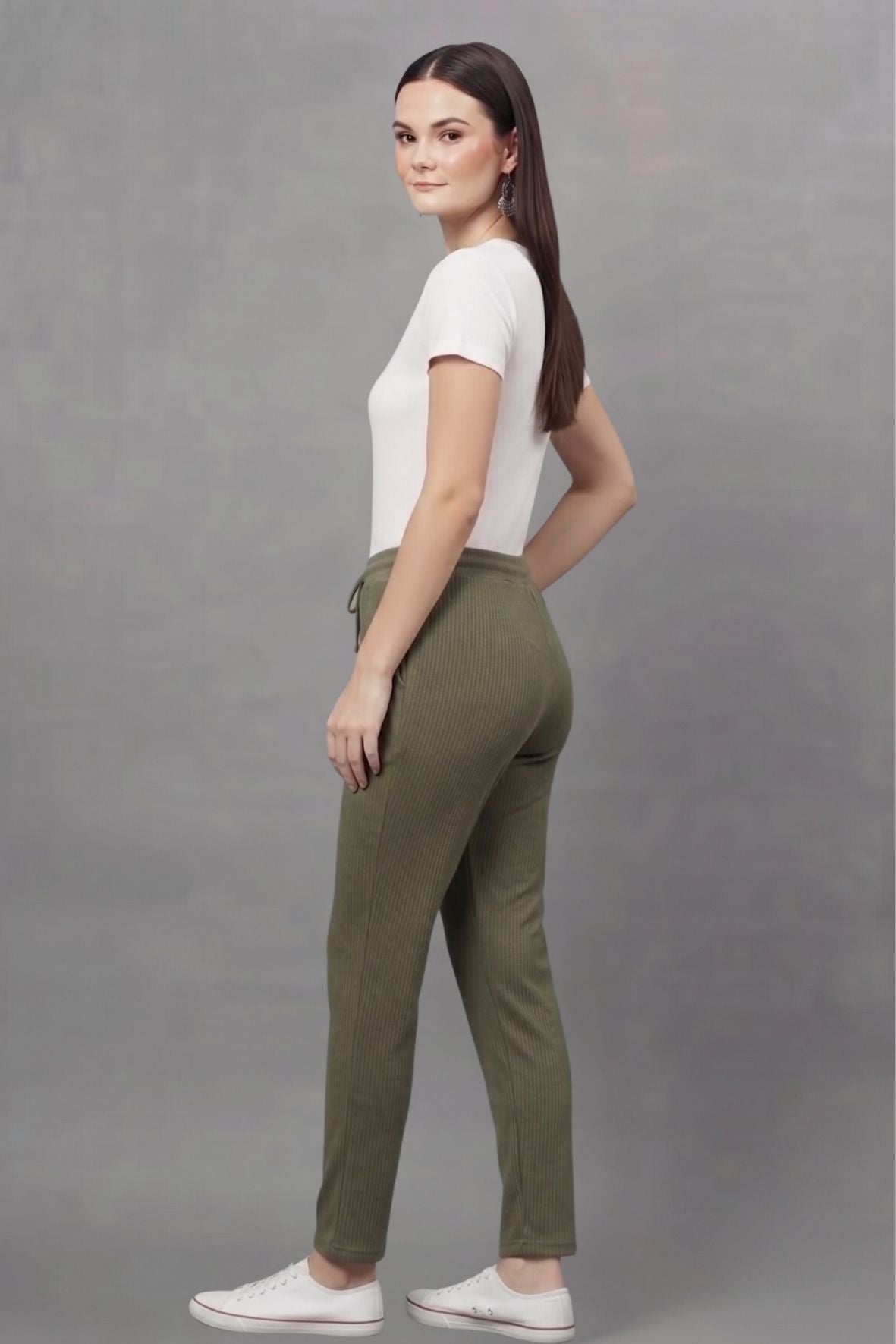 Olive Green Women's Fukuro Pants