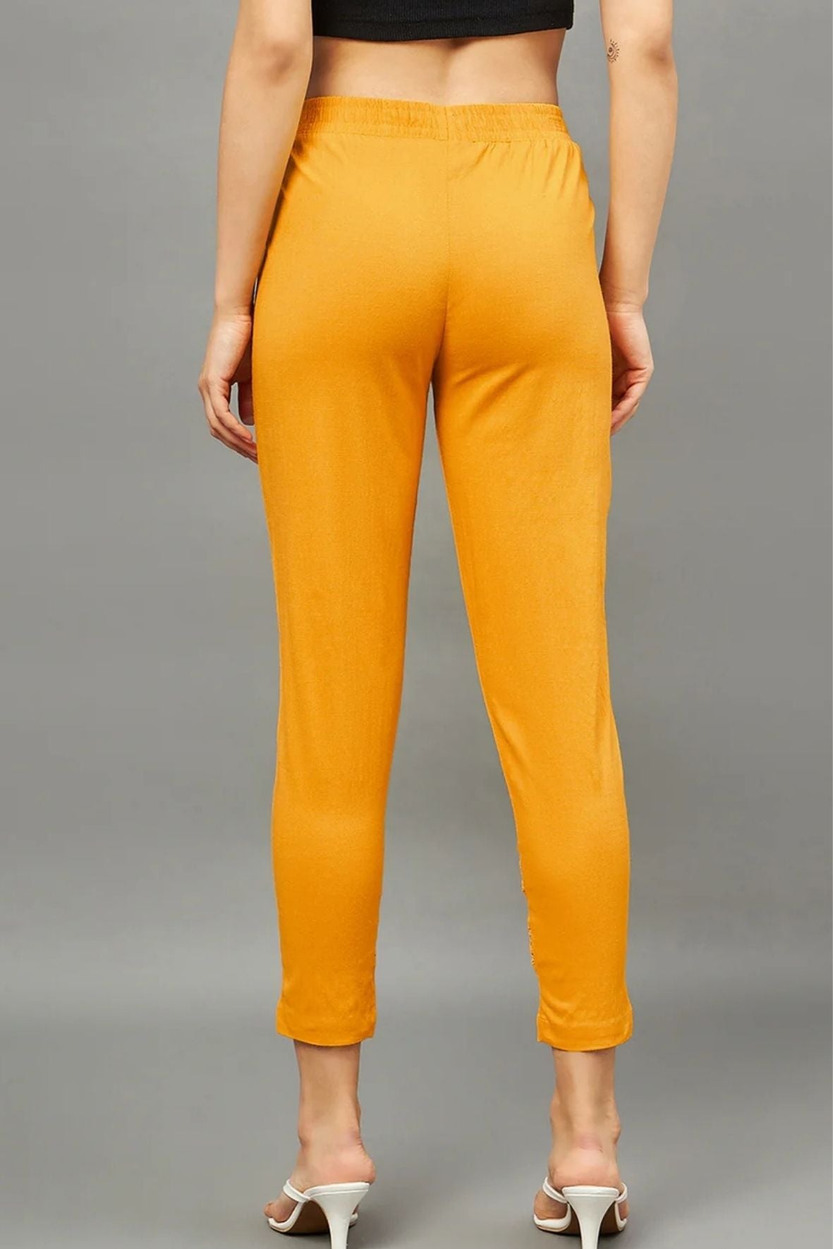 Mustard Double Lace Pants