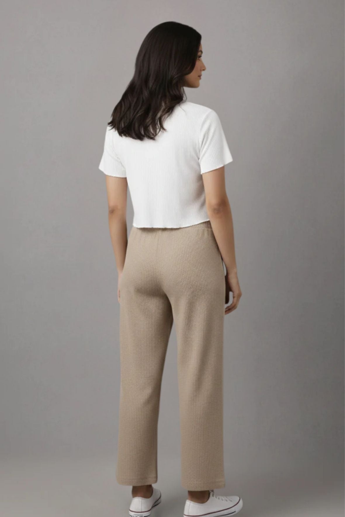 Fawn Zara Rib Palazzo
