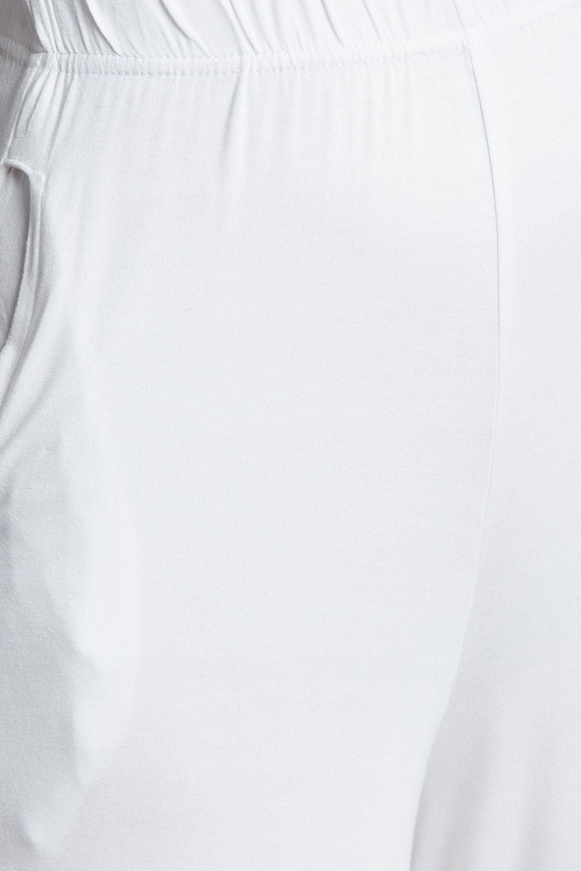 White Plain Viscose Palazzo