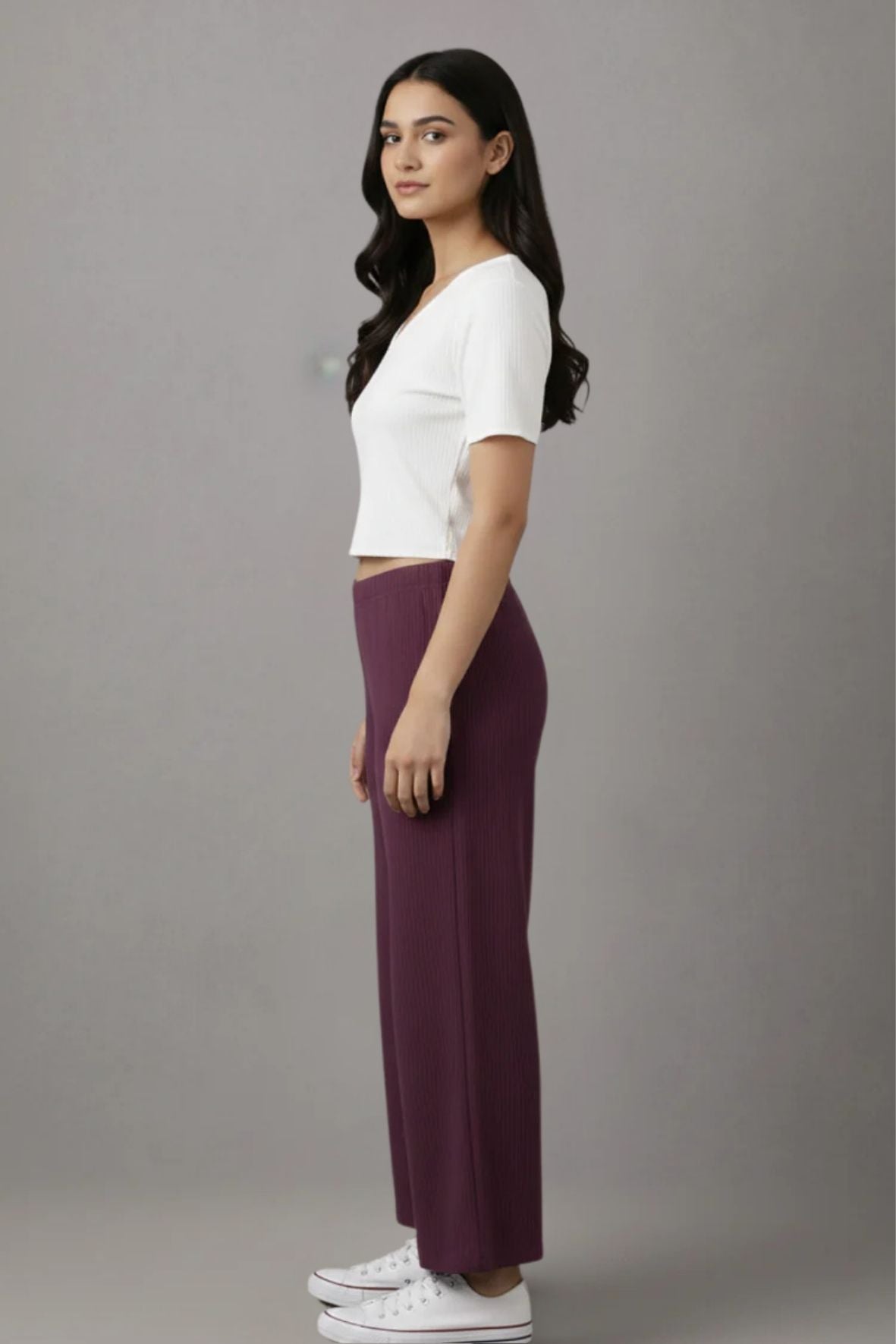 Wine Zara Rib Palazzo
