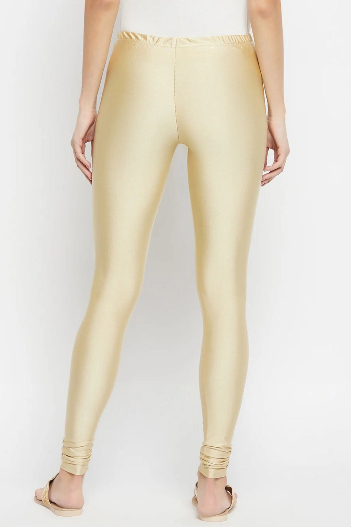 Fawn Metallic Leggings - Ankle Length